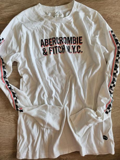 Biele tricko, abercrombie&fitch,164