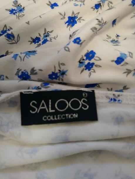 Dámsky elastický top, saloos, s