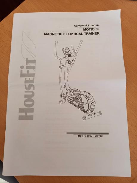 Eliptický trenažér housefit motio 30, 