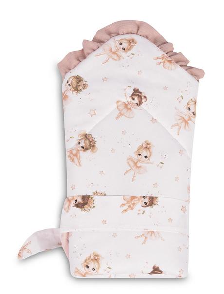 Sensillo mušelinová zavinovačka ružové baletky 75x, 