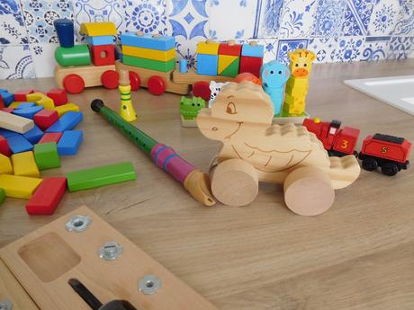 Drevené hračky pre dieťatko,, 