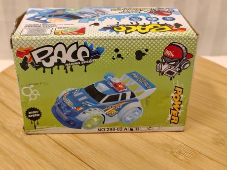 Zberateľ retro svietiace autíčko raco crazy racing,
