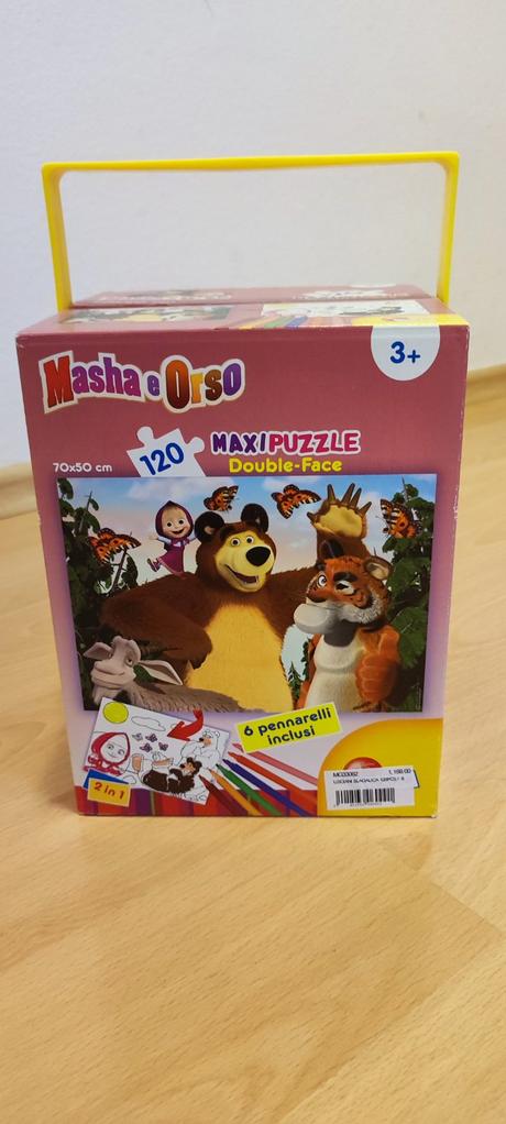 Masa a medved puzzle,