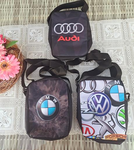 Detská taška na bok bmw,wolksvagen, audi,