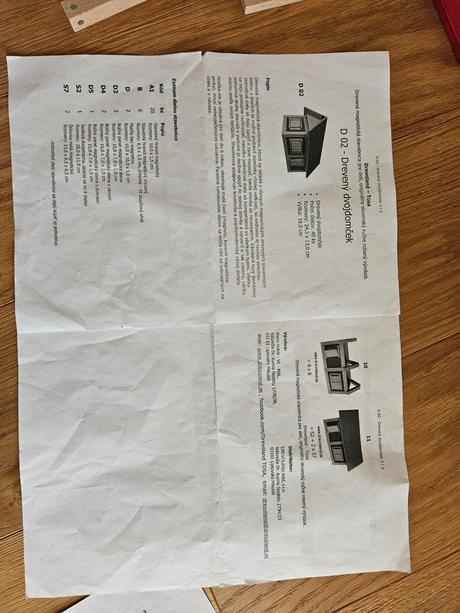 Drevena magneticka stavebnica tosa dvojdomcek,