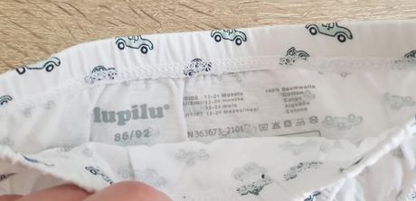 3ks slipky lupilu 86/92 nové, lupilu,86