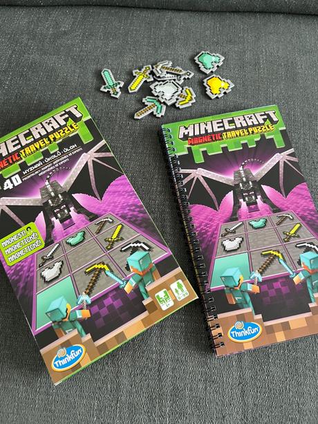 Minecraft lego a magnetické puzzle, 