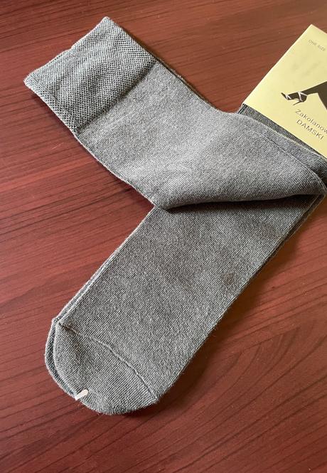 Tmavosivé dámske nadkolienky univerzálna veľkosť, 37 / 38