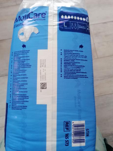 Molicare plienky pre dospelých veľ. l,