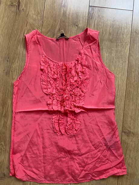 Hodvábny top, c&a,36