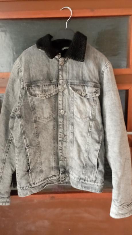 Zateplena riflova bunda, house,s