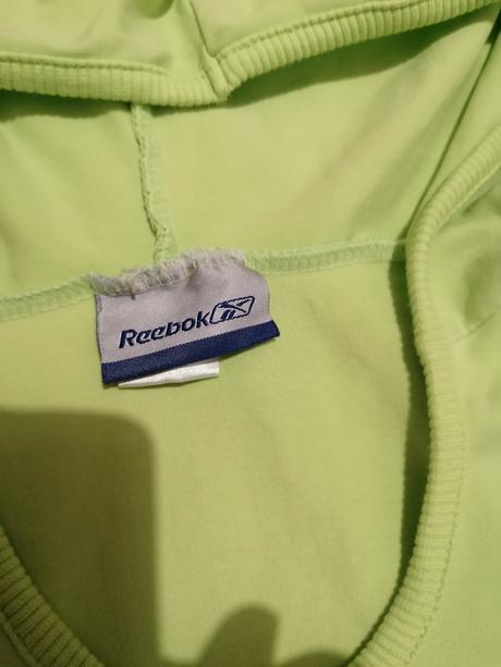 Bavlnená mikina, reebok,l