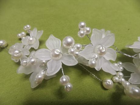 Svadobná ozdoba do vlasov, 