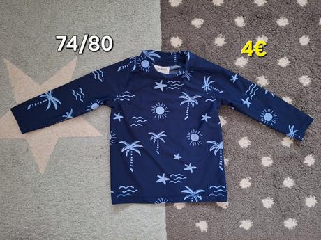 Uv tricko na kupanie 74/80, 80