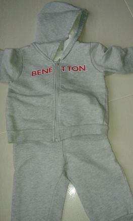 Tepláková súpravička s nápisom, benetton,62