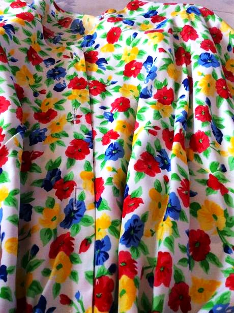 Letná kvetovaná blúzka, xxl