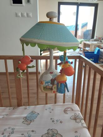 Hudobný kolotoč tiny love 3 v 1 nad postieľku, 