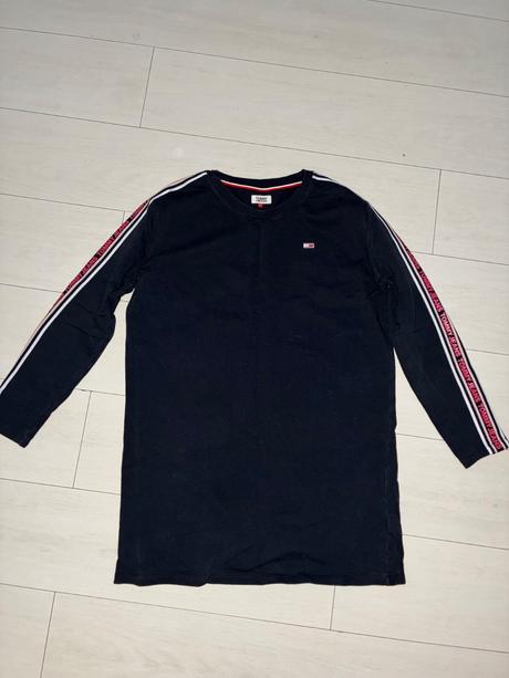 Šaty tommy jeans, tommy hilfiger,l