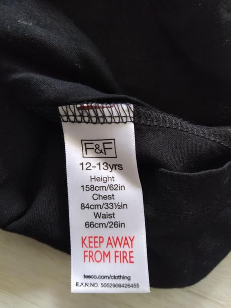 Čierny letný overal., f&f,158