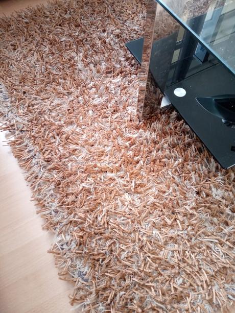 Koberec hnedo strieborny113x163 cm, 