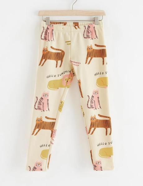 Zvieratkovské lindex legíny z bio bavlny, lindex,116