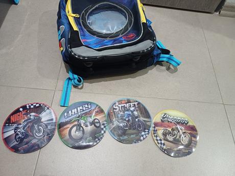 Školská taška topgal motorka,