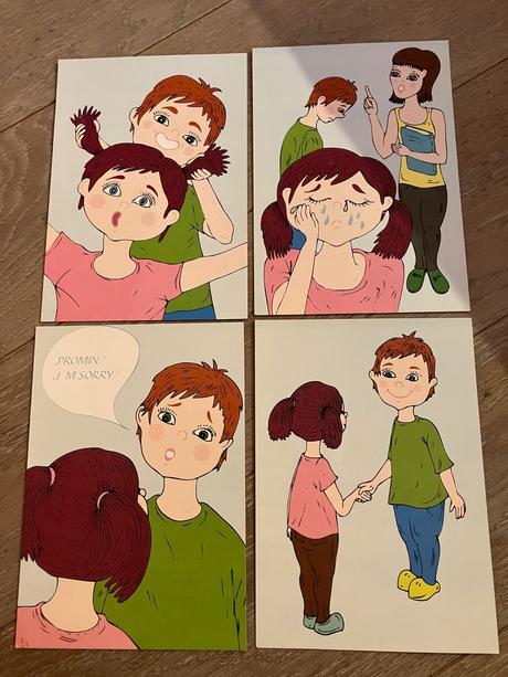 Didaktické kartičky (vzájomný rešpekt), 