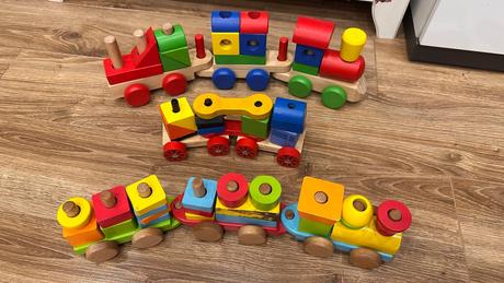 Drevené vláčik balik, 