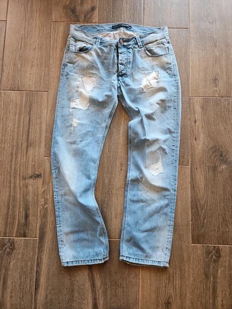 Dotrhané pánske rifle primo emporio, armani,l