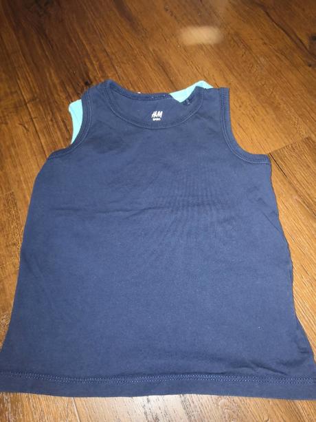 Cool tričká bez rukavov, h&m,98
