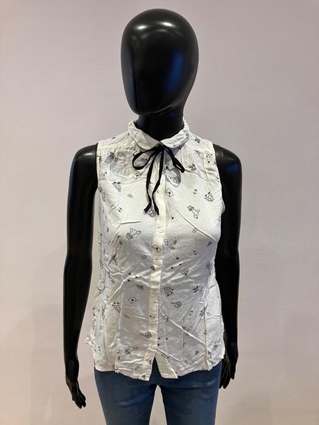 Dámska vzorovaná blúzka (36), clockhouse,s