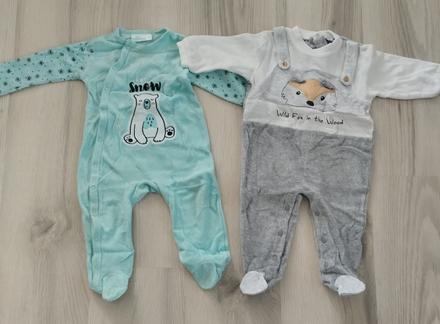 2x plyšový overal, 74