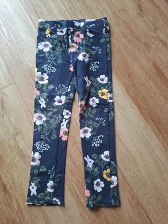 Nohavicové legíny zn.h&m 128, h&m,128