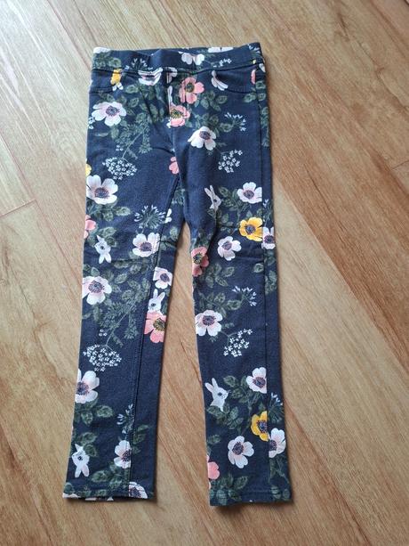Nohavicové legíny zn.h&m 128, h&m,128