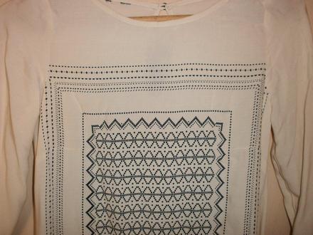 Tunika či minišaty s 3/4 rukávmi, m