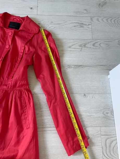 Retro trenčkot, vero moda,s