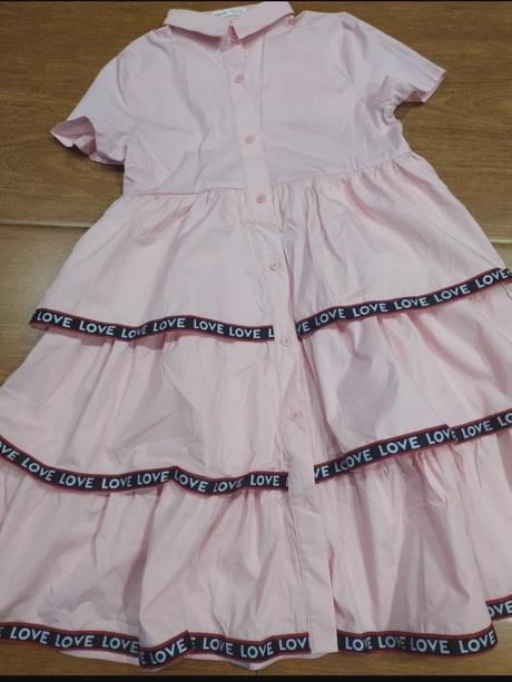 Košeľové šaty, 122 / 128