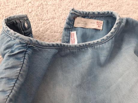 Rifľové šaty zara, zara,86