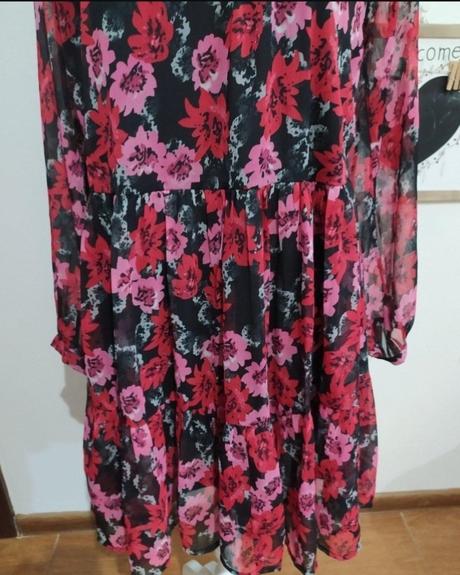 Kvetovane šaty, bonprix,m
