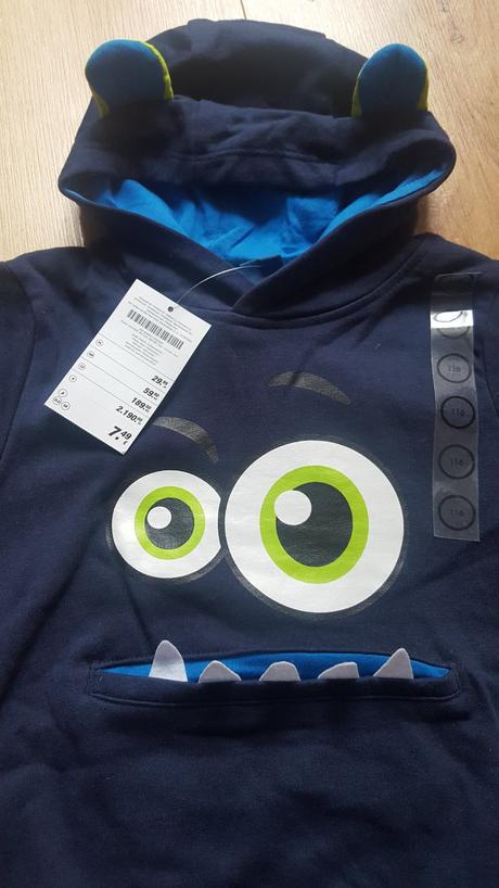 Modrá mikina, kiki&koko,116