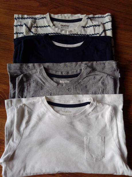 Tričká 110/116, lupilu,110