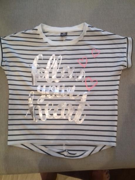 Tričko croptop, 128