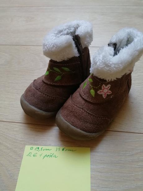 Teplé cizmicky, rose et chocolat,22