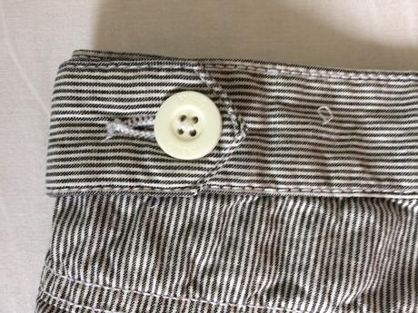 Fabric prúžkované kraťasy vel.32/m, m