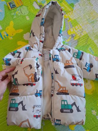 Bunda zimna, primark,74