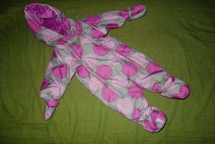 Bodkovany overalcek john lewis, john lewis baby,68