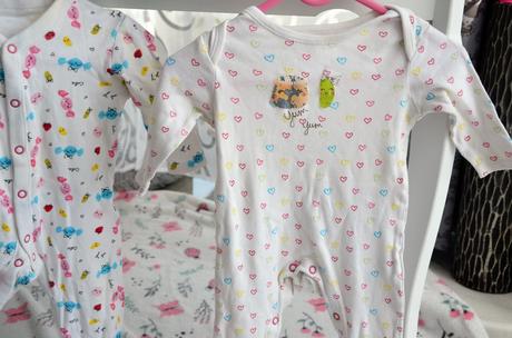 2x cukríkové pyžamko-68, f&f,68