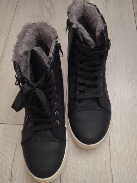 Teplé kožušinké botasky, 38