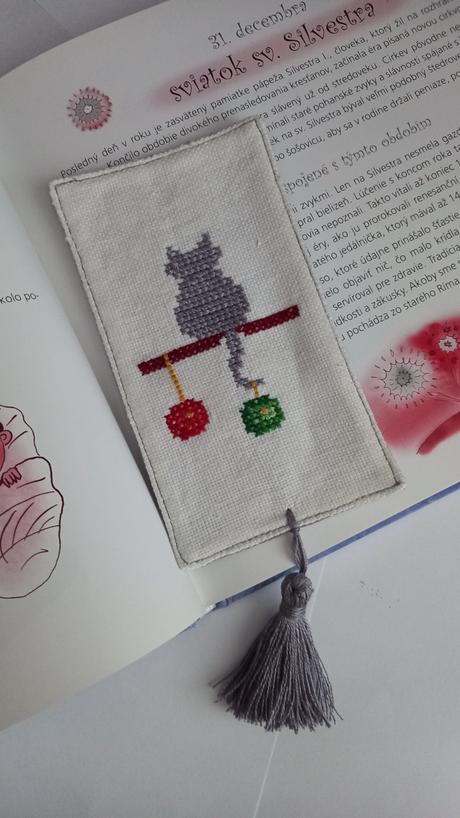 Vyšívaná záložka, 