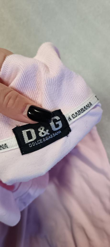 Ružové tričko dolce gabbana, l